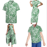 Rangi Collection: Family Matching - Pacific Leaf